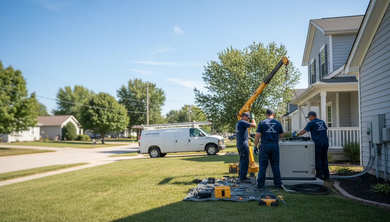 Generator Installation in Scroggins, TX near me
